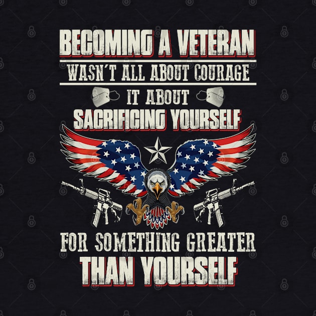 When Becoming A Veteran T Shirt, Veteran Shirts, Gifts Ideas For Veteran Day by DaseShop